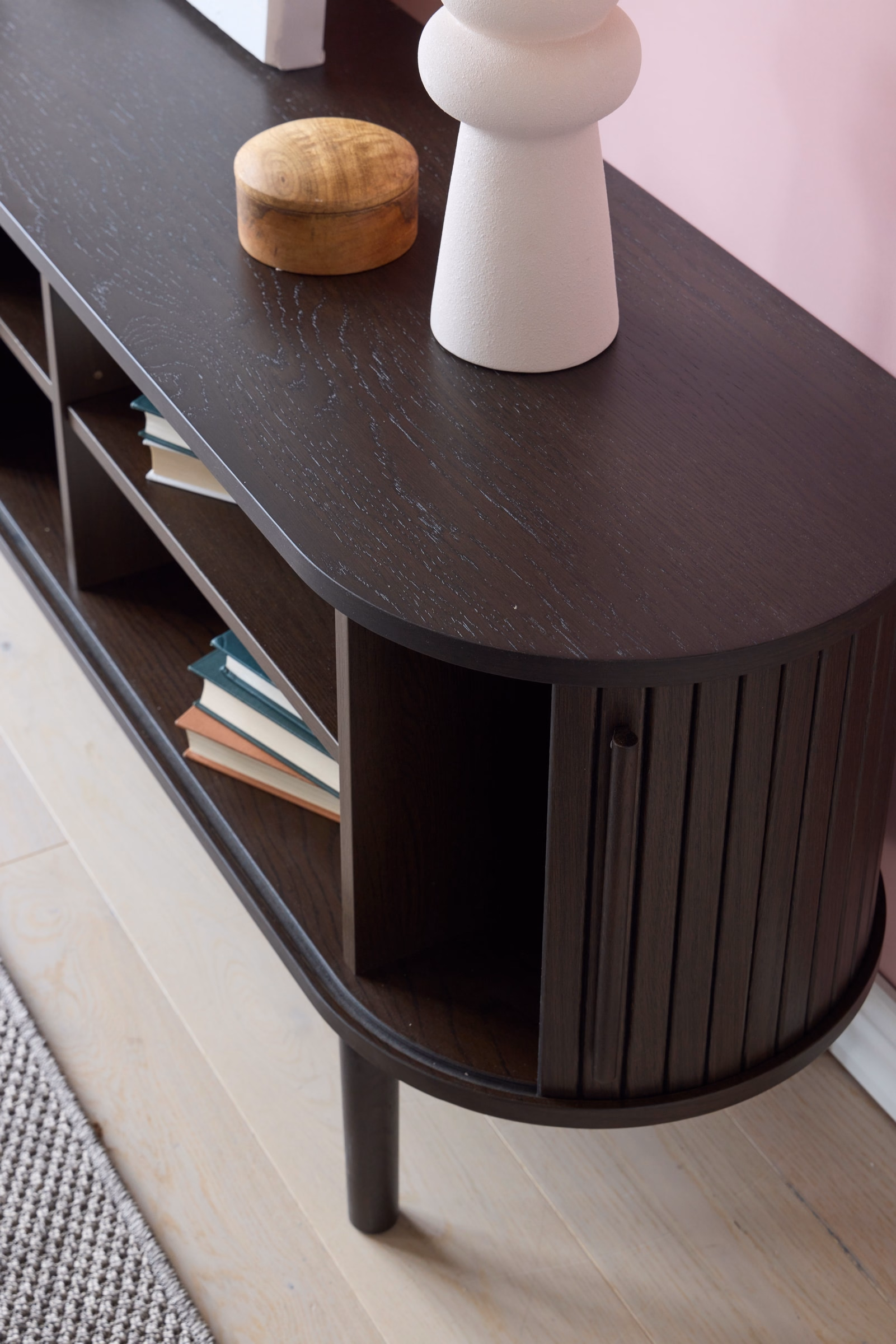 Meta TV Stand, Brown image 6